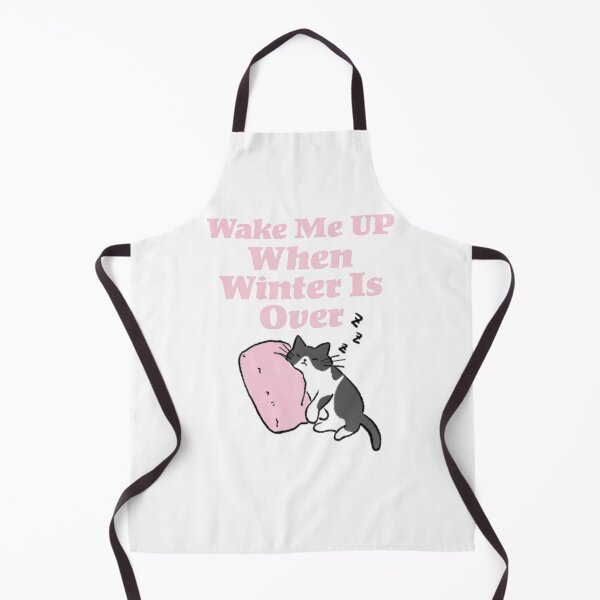 Item preview, Wake Me Up When Winter Is Over designed and sold by Wordoncloth.