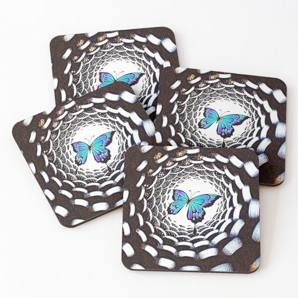 Item preview, Butterfly flying into a portal, butterfly effect designed and sold by helenkaiy.