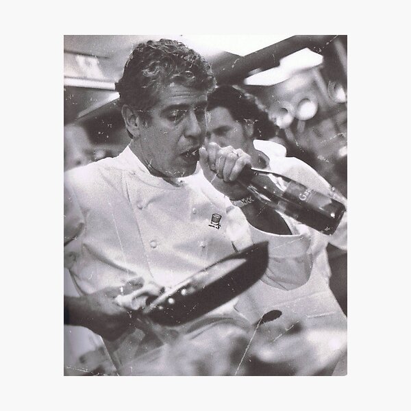 Anthony Bourdain The Chef Coll Photographic Print