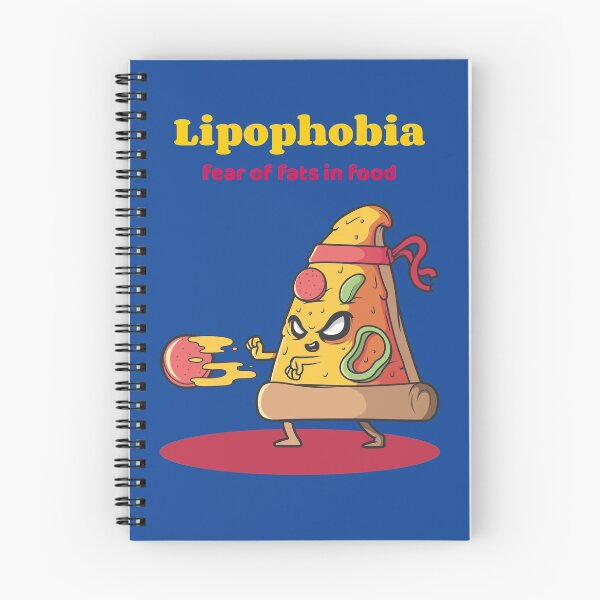 Item preview, Lipophobia - fear of fats in food designed and sold by PhobiaStore.