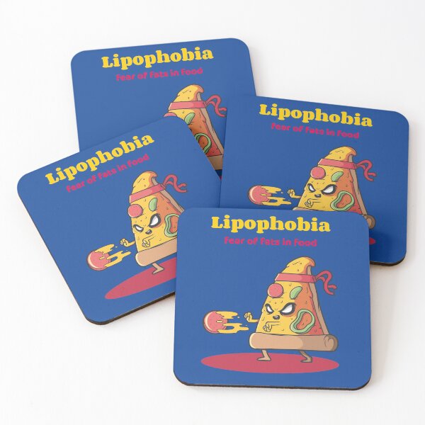 Item preview, Lipophobia - fear of fats in food designed and sold by PhobiaStore.