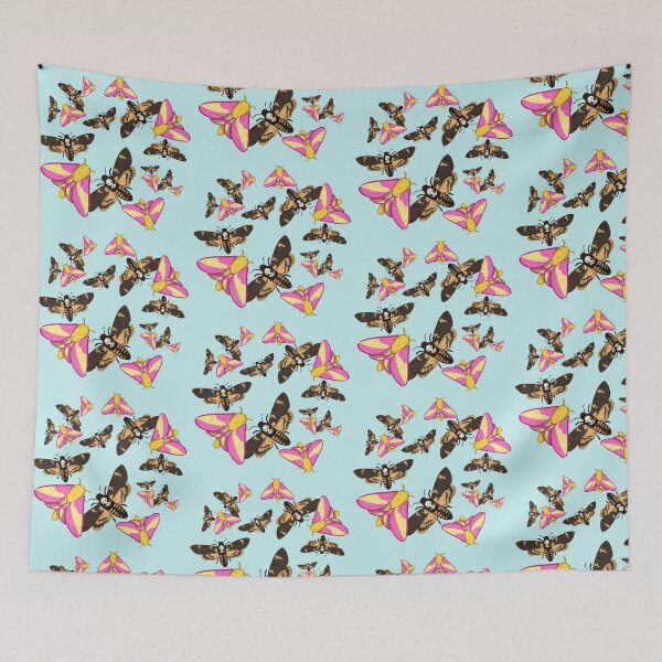 Item preview, Moth Pattern designed and sold by UselessDoodles.