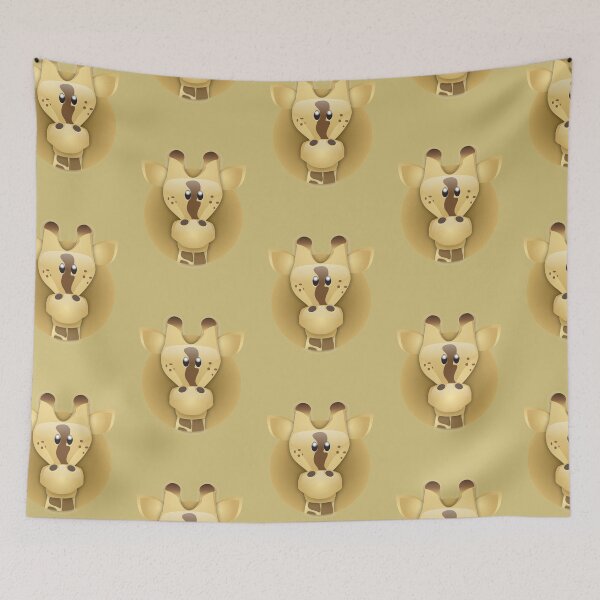 Artikelvorschau, Funny head of a giraffe entworfen und verkauft von StudioRenate.