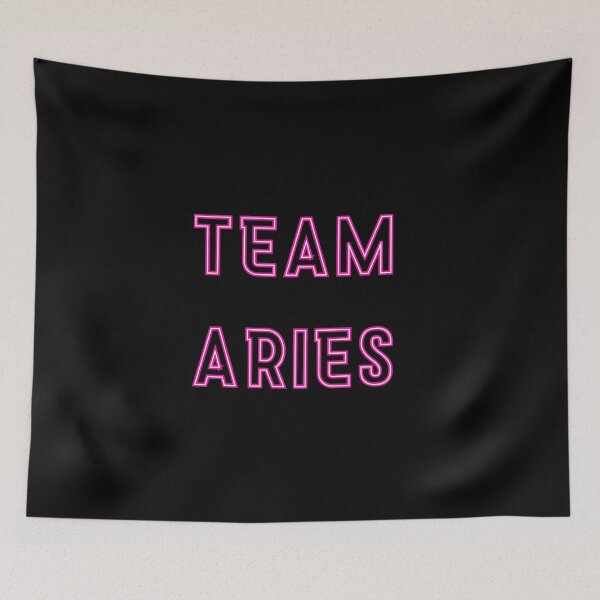 Item preview, Team Aries Neon Pink Design designed and sold by Gerhanj.