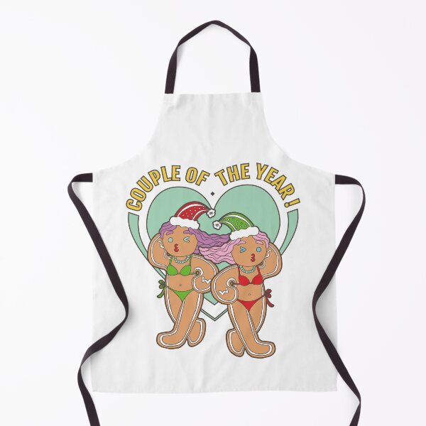 Item preview, Gingerbread Lesbian Lover- Couple of the Year | White Background | Curious Eyeball designed and sold by CuriousEyeball.