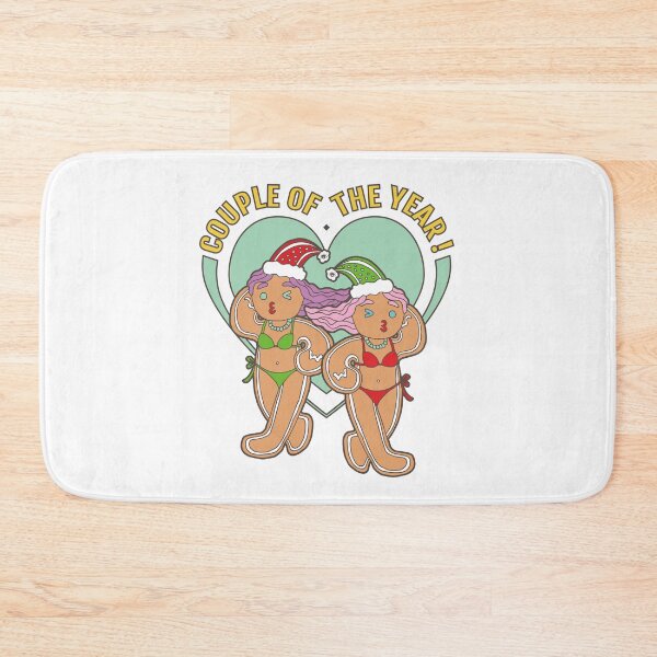 Item preview, Gingerbread Lesbian Lover- Couple of the Year | White Background | Curious Eyeball designed and sold by CuriousEyeball.