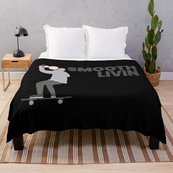 Item preview, SMOOTH LIVIN - Guy Drinking Juice on Skateboard designed and sold by Andy-Kay.
