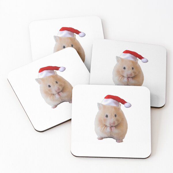 Item preview, Hamster with christmas hat  designed and sold by Thefifth-shop.