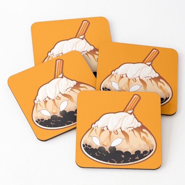 Item preview, Caramel Bubble tea Slime / Genshin Impact Slimes designed and sold by ROcata.