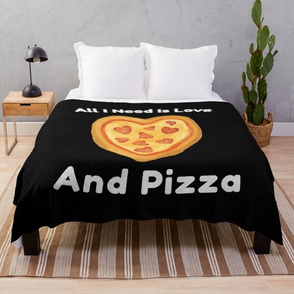Item preview, All I Need Is Love And Pizza Cute Pizza Heart designed and sold by Scratches Tees.