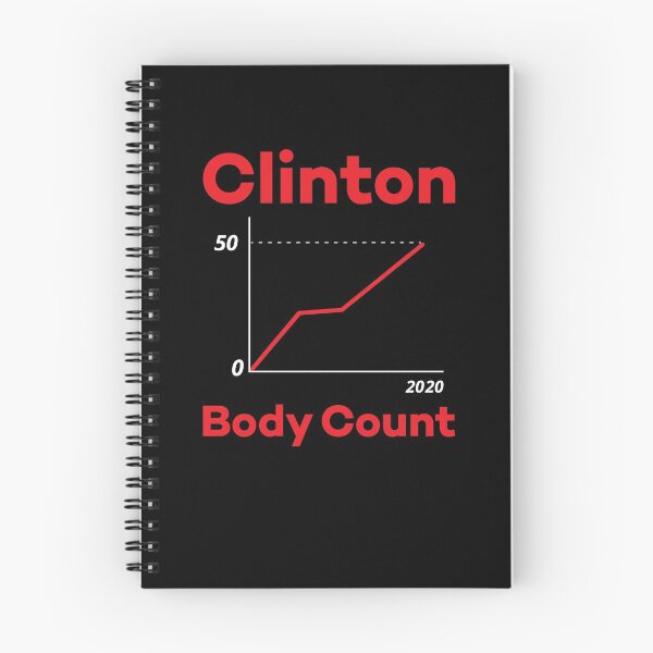 Item preview, Clinton Body Count 50 Graph designed and sold by Scratches Tees.
