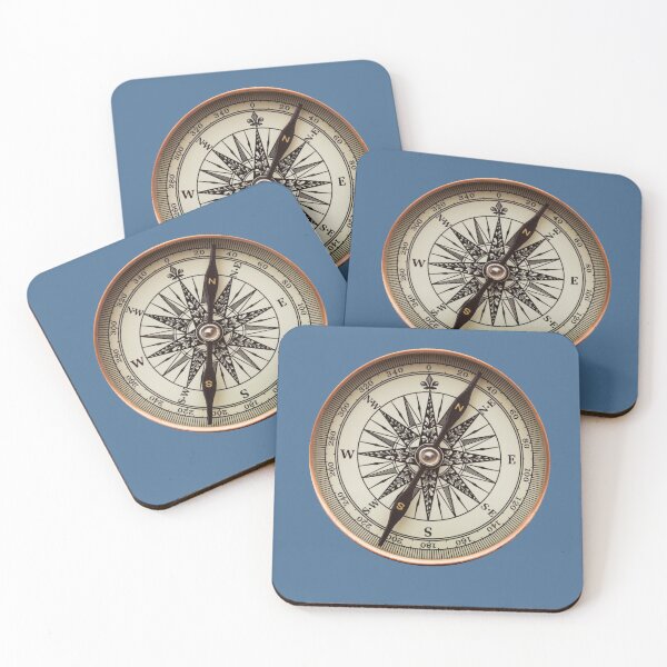 Item preview, Vintage Compass Clock Face designed and sold by KALEIDOSCOPE UK.