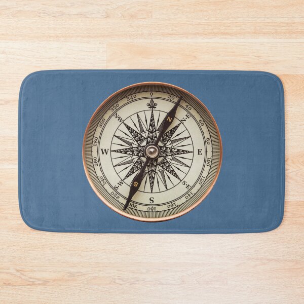 Item preview, Vintage Compass Clock Face designed and sold by KALEIDOSCOPE UK.