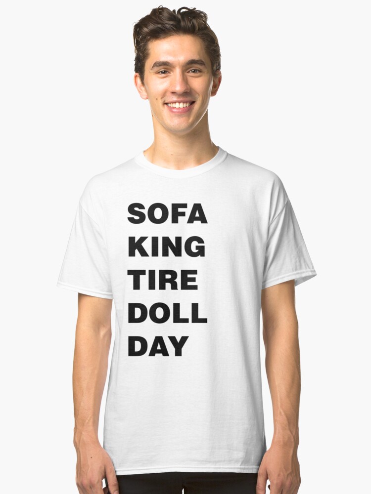 sofa king shirt