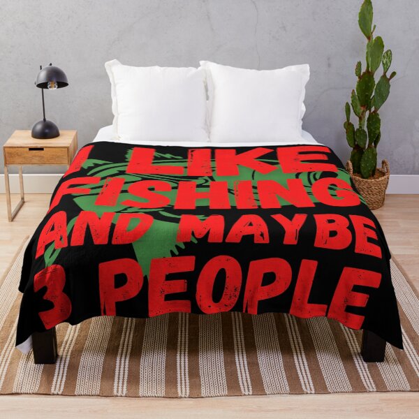 Item preview, I Like Fishing And Maybe 3 People.  designed and sold by Worranarin.