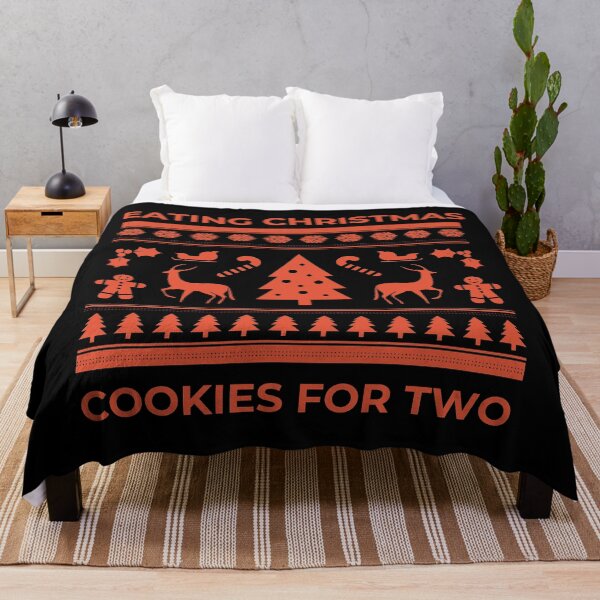 Item preview, Eating Christmas Cookies for Two designed and sold by nipsday.
