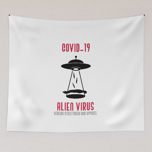 Item preview, Virus UFO designed and sold by Retromegahero83.