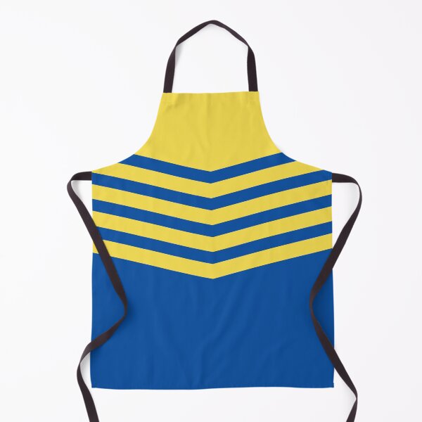 Item preview, Leeds Retro 1979 Blue White Yellow Chevrons designed and sold by Sporting Colour.