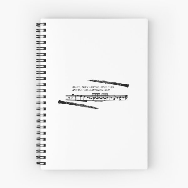Item preview, Orchestra Musical Meme Sheet Music Notation Play Oboe Between Legs designed and sold by yellowpomelo.