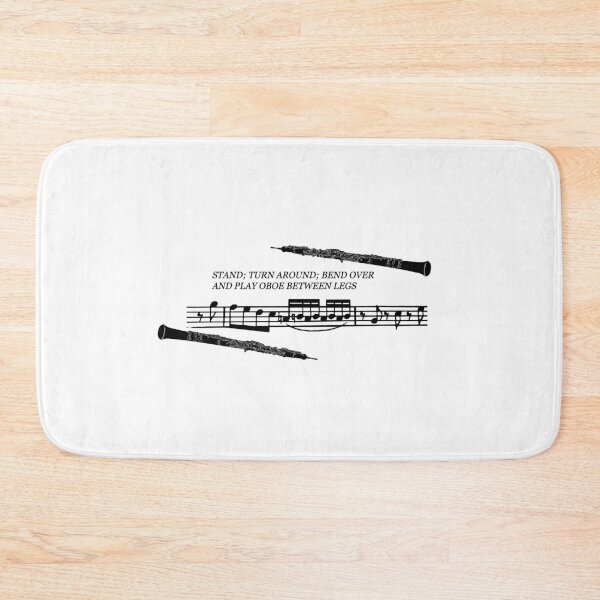 Item preview, Orchestra Musical Meme Sheet Music Notation Play Oboe Between Legs designed and sold by yellowpomelo.