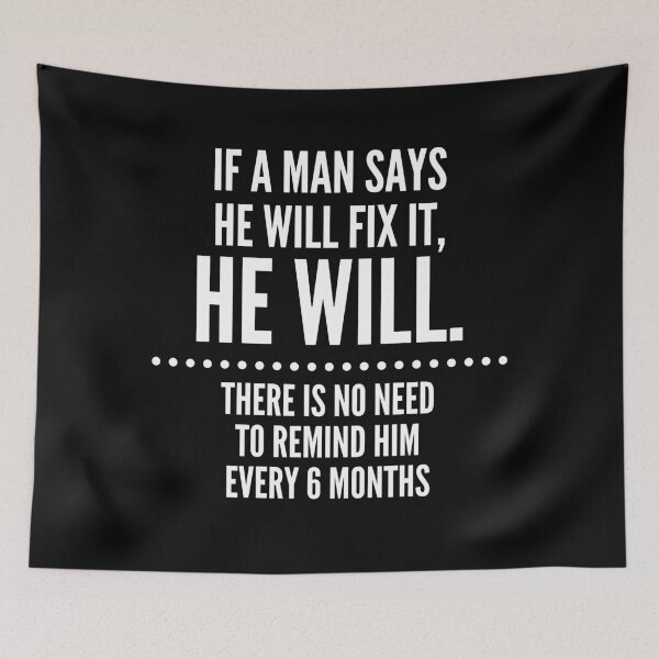 Item preview, SI UN HOMBRE DICE - DIVERTIDO designed and sold by nipsday.