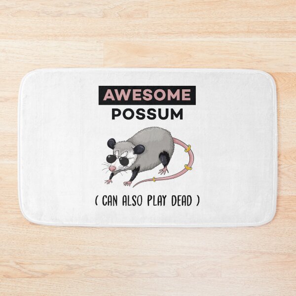 Item preview, Awesome Possum Can Also Play Dead Funny Pun designed and sold by Scratches Tees.
