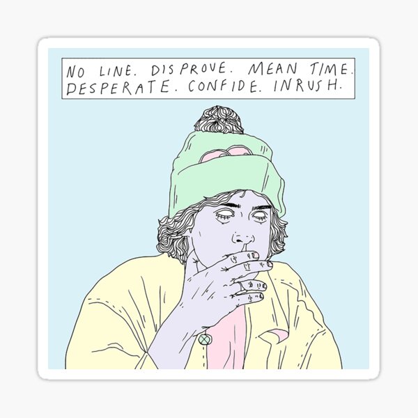 A Good Sadness Sticker