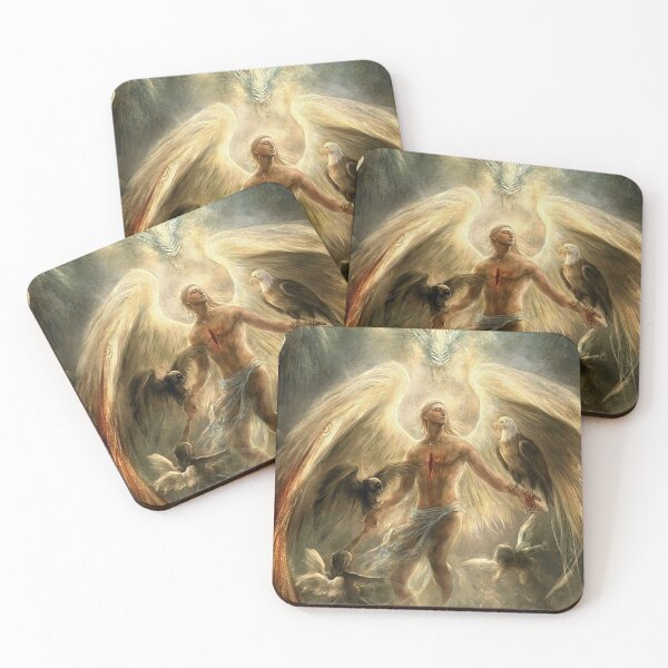 Item preview,  drawing angels descending from heaven designed and sold by 42youbest.
