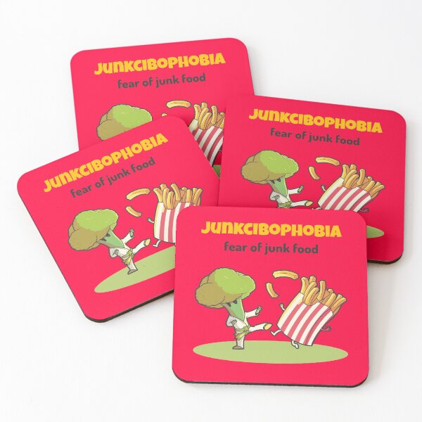 Aperçu de l'œuvre Junkcibophobie - peur de la malbouffe créée et vendue par PhobiaStore.