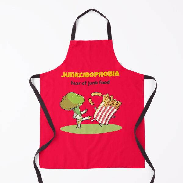 Aperçu de l'œuvre Junkcibophobie - peur de la malbouffe créée et vendue par PhobiaStore.