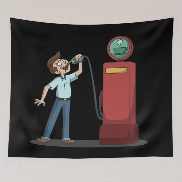 Item preview, Coffee caffeine refueling designed and sold by Monkey Ful.