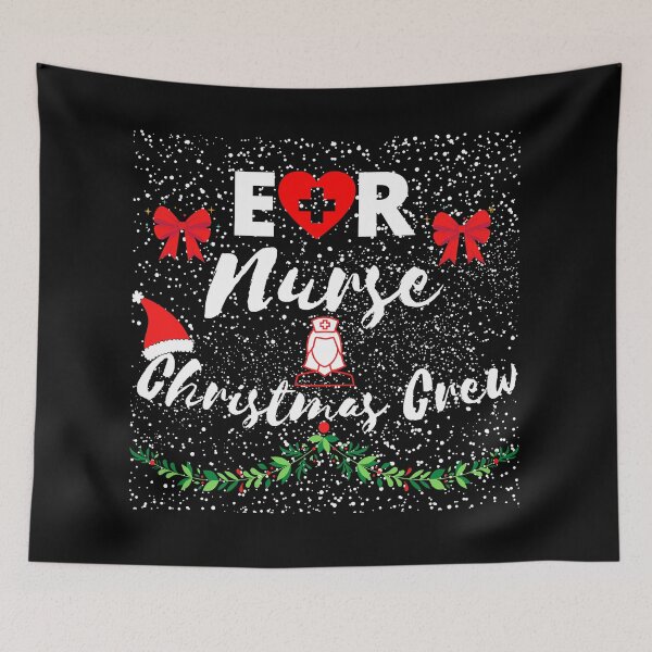 Item preview, Emergency Room Nurse Christmas Crew  designed and sold by Vibing-Right.