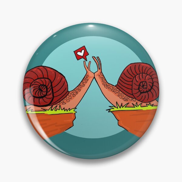 Item preview, snails kissing designed and sold by MYNAMEISSSOZI.