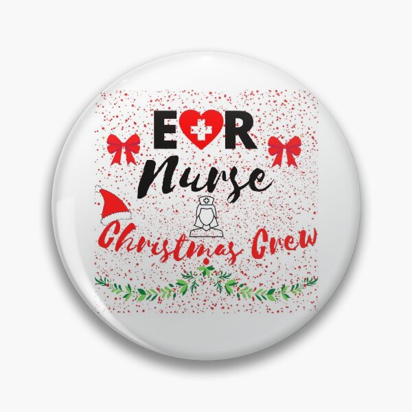 Item preview, Emergency Room Nurse Christmas Crew  designed and sold by Vibing-Right.