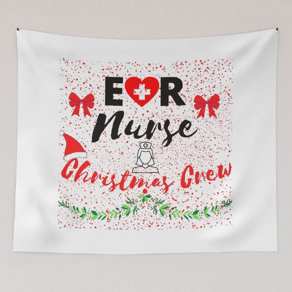 Item preview, Emergency Room Nurse Christmas Crew  designed and sold by Vibing-Right.