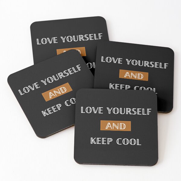 Item preview, Love yourself and keep cool  designed and sold by karimaK-71.