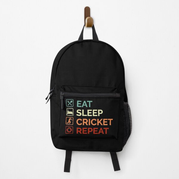 Item preview, Eat Sleep Cricket Repeat Sports Cricket Team Player designed and sold by Sour Soul.