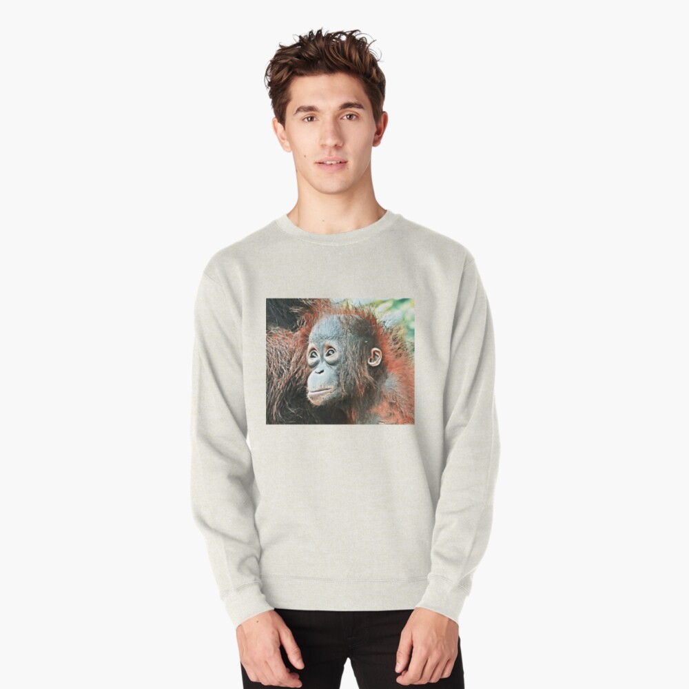 Item preview, Pullover Sweatshirt designed and sold by OrangutanDad.