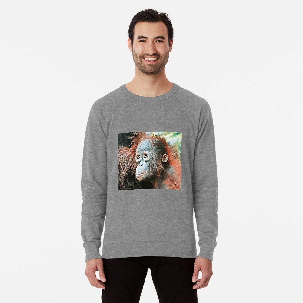 Item preview, Lightweight Sweatshirt designed and sold by OrangutanDad.
