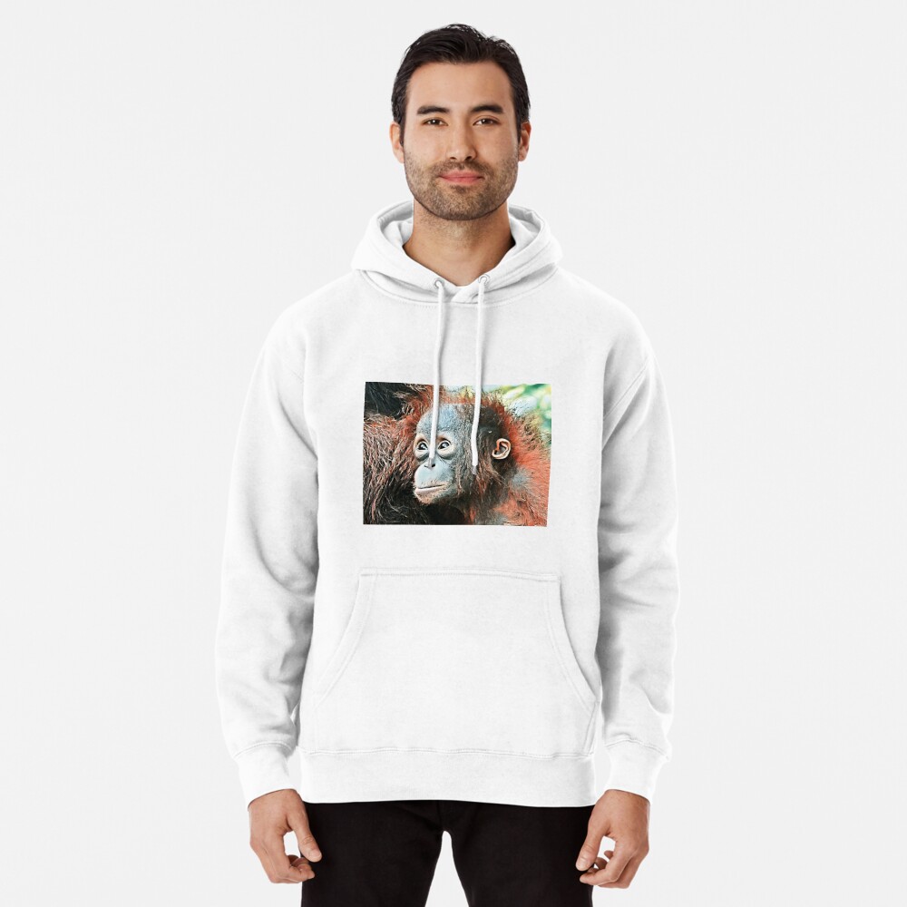 Item preview, Pullover Hoodie designed and sold by OrangutanDad.