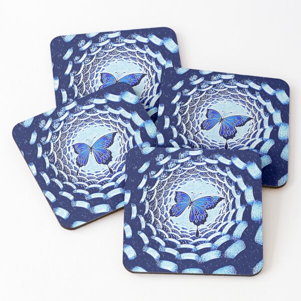 Item preview, Butterfly flying into a portal, butterfly effect designed and sold by helenkaiy.