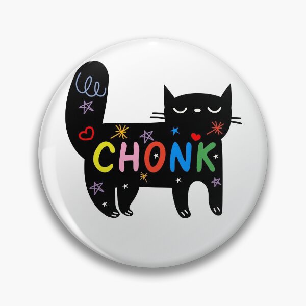 Item preview, Funny Chonk Fat Cat Meme, Oh Lawd He Comin Design designed and sold by SurgicalDesign.