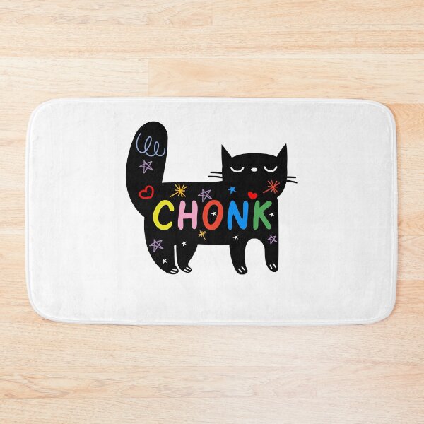 Item preview, Funny Chonk Fat Cat Meme, Oh Lawd He Comin Design designed and sold by SurgicalDesign.
