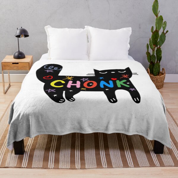 Item preview, Funny Chonk Fat Cat Meme, Oh Lawd He Comin Design designed and sold by SurgicalDesign.