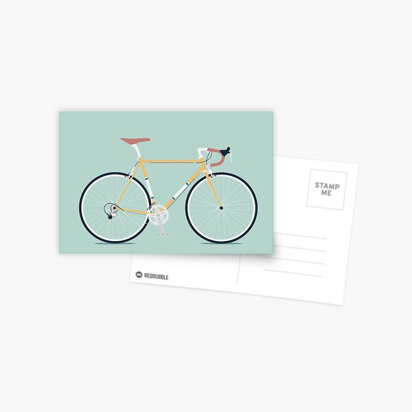 Item preview, My Bike Yellow designed and sold by nataliamaca.