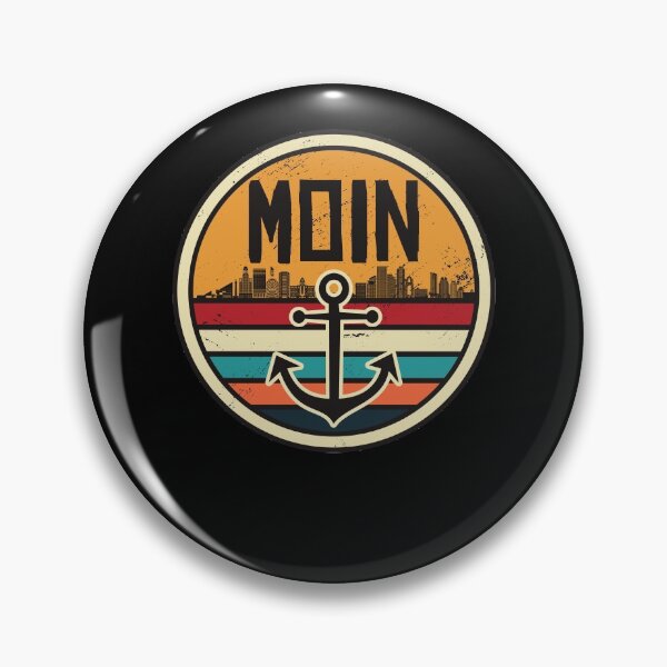 Item preview, Moin Anker Wi Snackt Platt Low German gift designed and sold by Renergie.