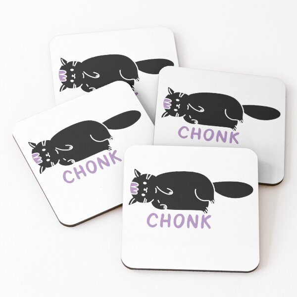 Item preview, Funny Chonk Fat Cat Meme, Oh Lawd He Comin Design designed and sold by SurgicalDesign.