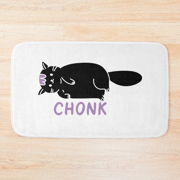Item preview, Funny Chonk Fat Cat Meme, Oh Lawd He Comin Design designed and sold by SurgicalDesign.