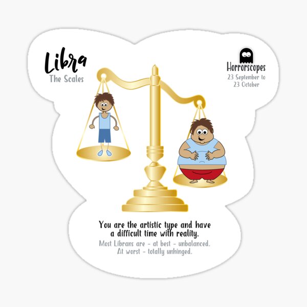 Libra Sticker