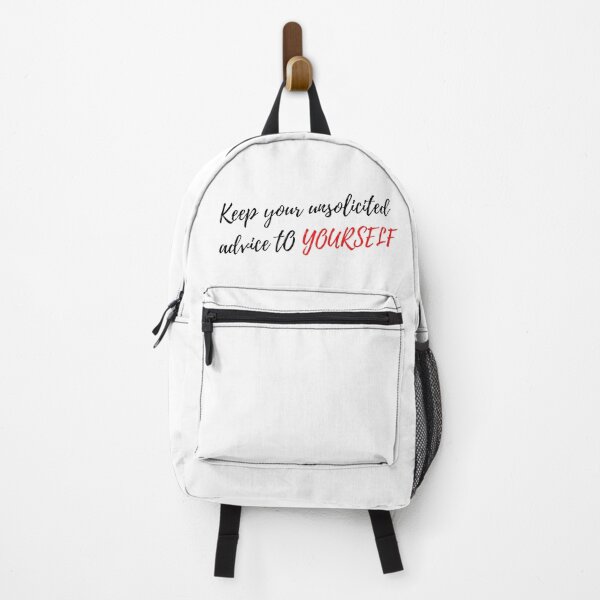 Item preview, KEEP YOUR UNSOLICITED ADVICE TO YOURSELF designed and sold by NEGOZIO.